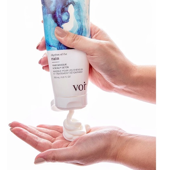 NWT Voir Haircare Rhythm of the Rain Hair Masque & Scalp Detox. 6.8 oz - Picture 2 of 2